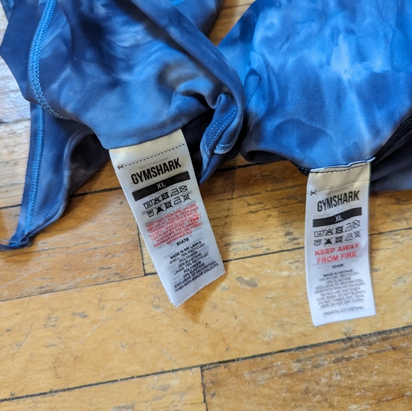 Gymshark Lakeside Blue Spray Days Set - Picture 7 of 8